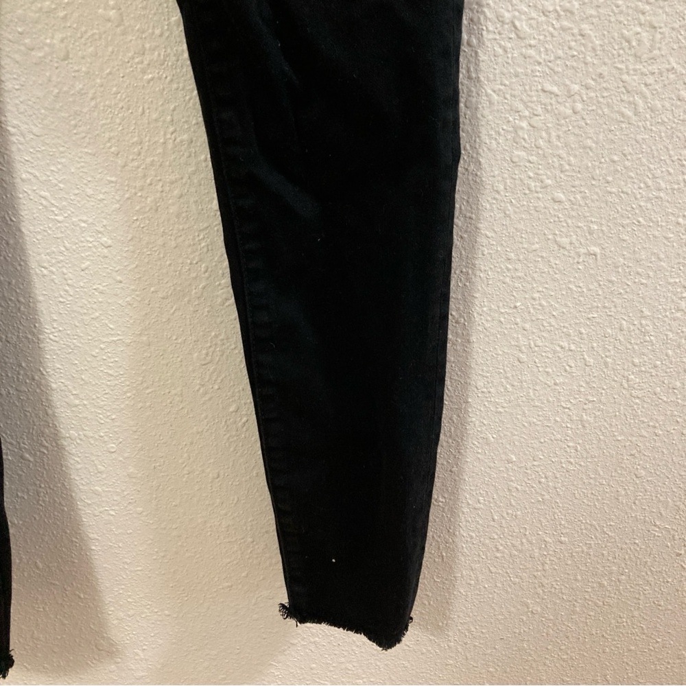 Madewell Women’s 9”High-Rise Skinny Black Jeans Jeans Sleek Stretch Fit 26 - Picture 4 of 14